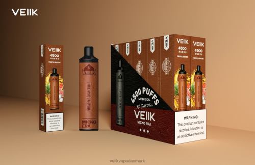 VEIIK Micko Era 4500 pust engangs 30 mg ananas grapefrugt 2LL8F6 VEIIK Vape Price