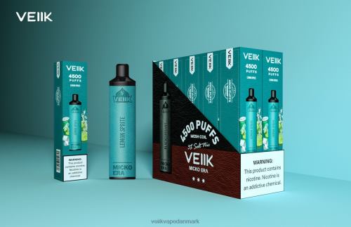 VEIIK Micko Era 4500 pust engangs 30 mg citronsprite 2LL8F5 VEIIK Micko Danmark