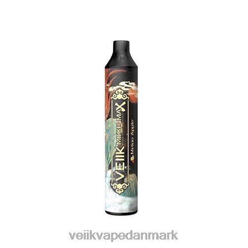 VEIIK Micko MAX engangs vape 1500 pust melon æble 2LL8F47 VEIIK E Liquid